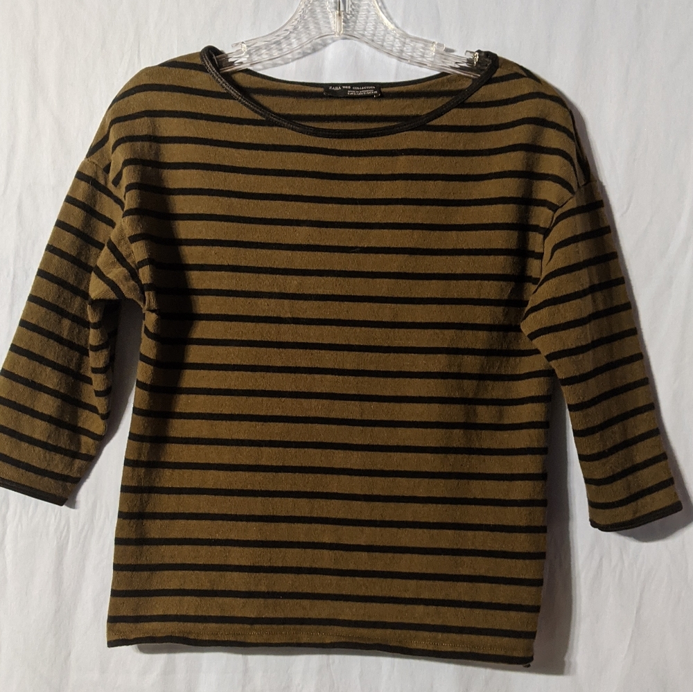 Long sleeve crop top